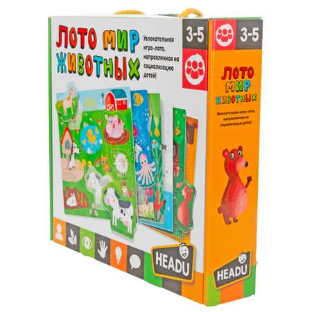 Игра настольная HEADU Мир животных RU28702