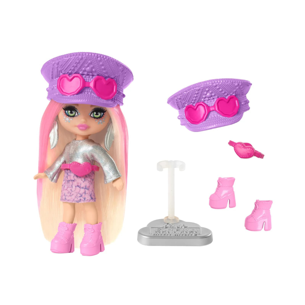 Игровой набор с куклой Barbie Extra Fly Mini Minis Desert HPN07 00-00019141 - фото 4