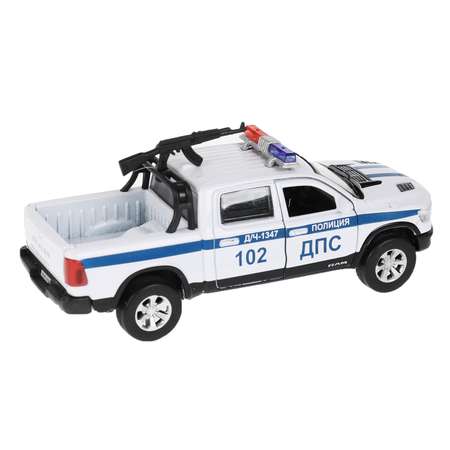 Машина Технопарк Dodge Ram Полиция с пулеметом 326507