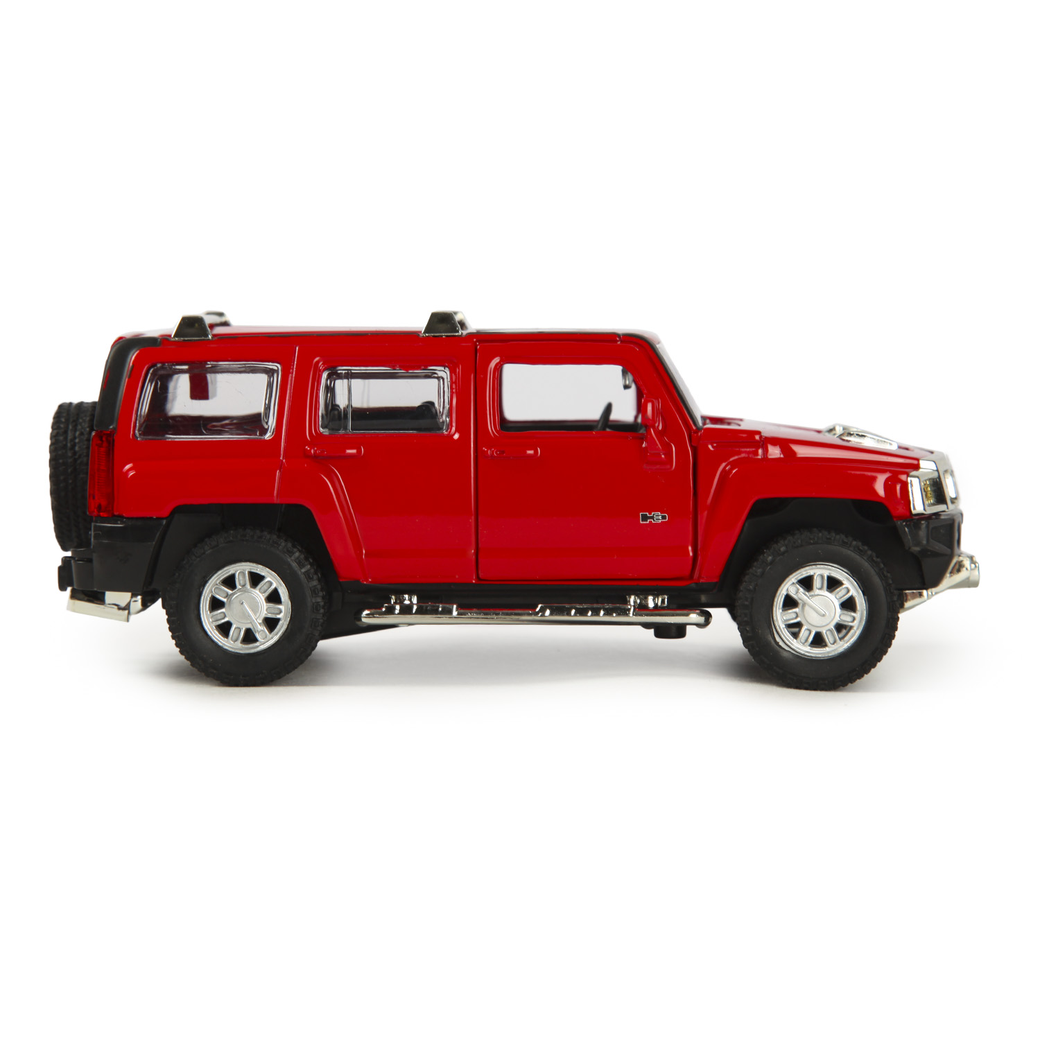 Машинка Mobicaro 1:32 Hummer H3 Красная 68321 68321 - фото 3