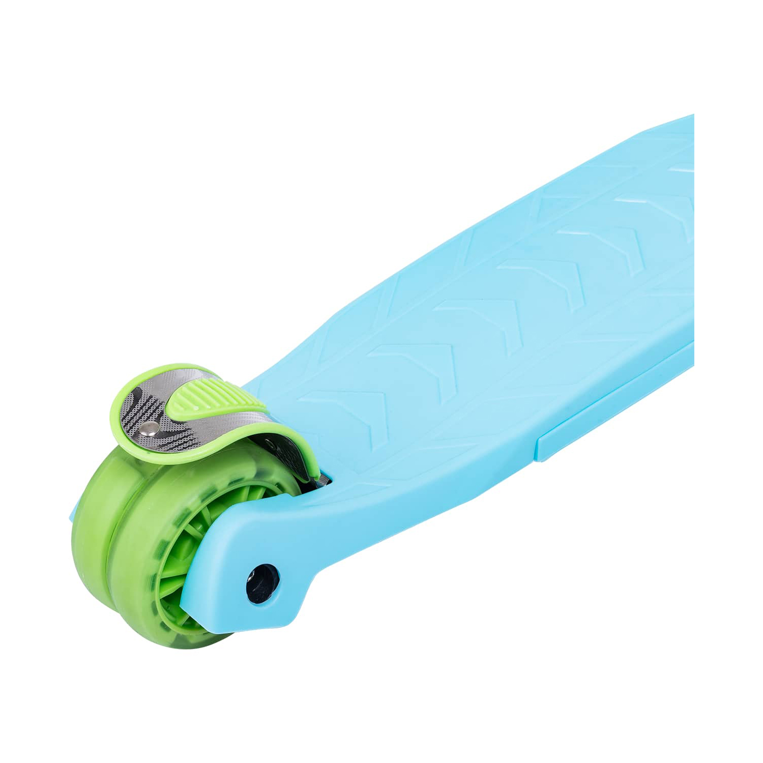 Самокат RIDEX трехколесный 3 wheels scooter Bunny 135/90 light blue/green - фото 6