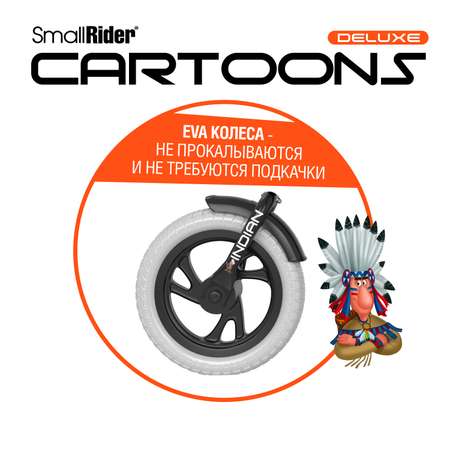Беговел Small Rider Cartoons Deluxe Eva викинг