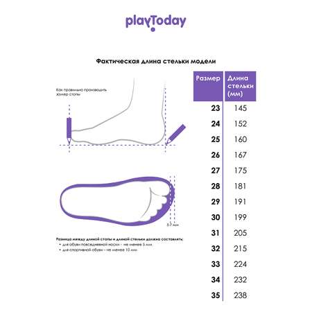 Резиновые сапоги PlayToday