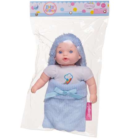 Игровой набор Abtoys Пупс Baby Ardana 23 см в голубой сумочке