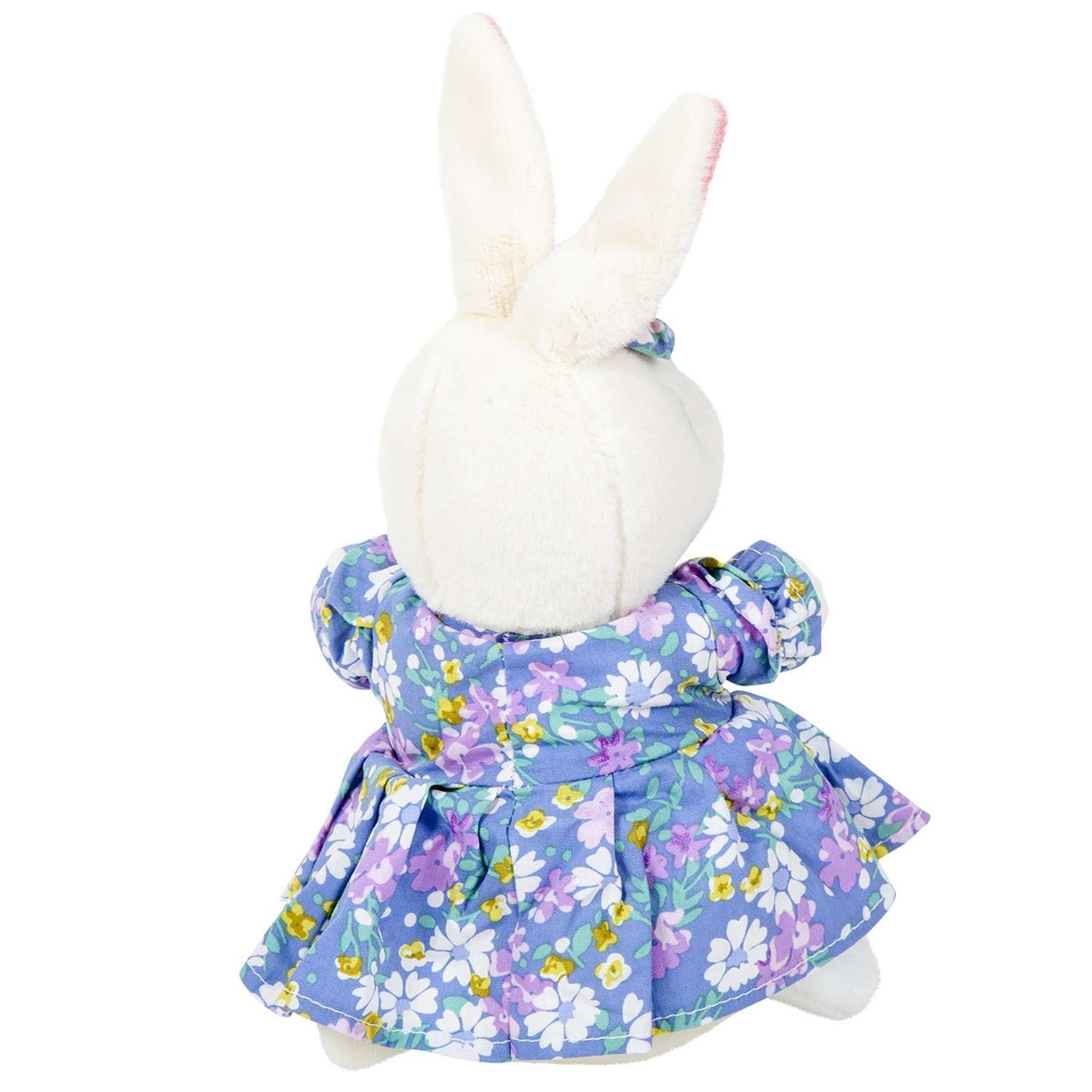 Игрушка мягкая Bebelot Зайчишка в голубом платье 17 см - фото 3