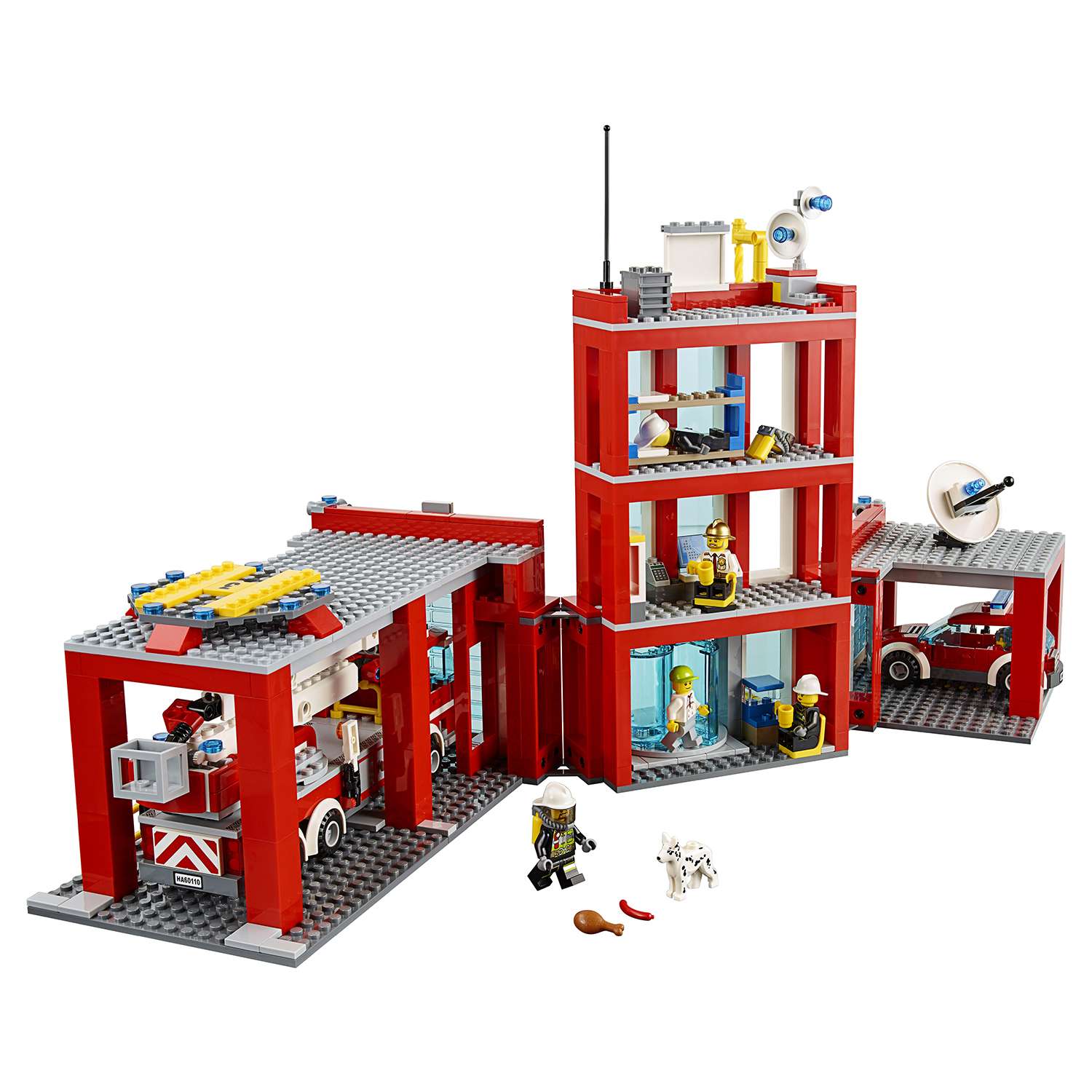 Конструктор LEGO City Fire Пожарная часть (60110) - фото 14