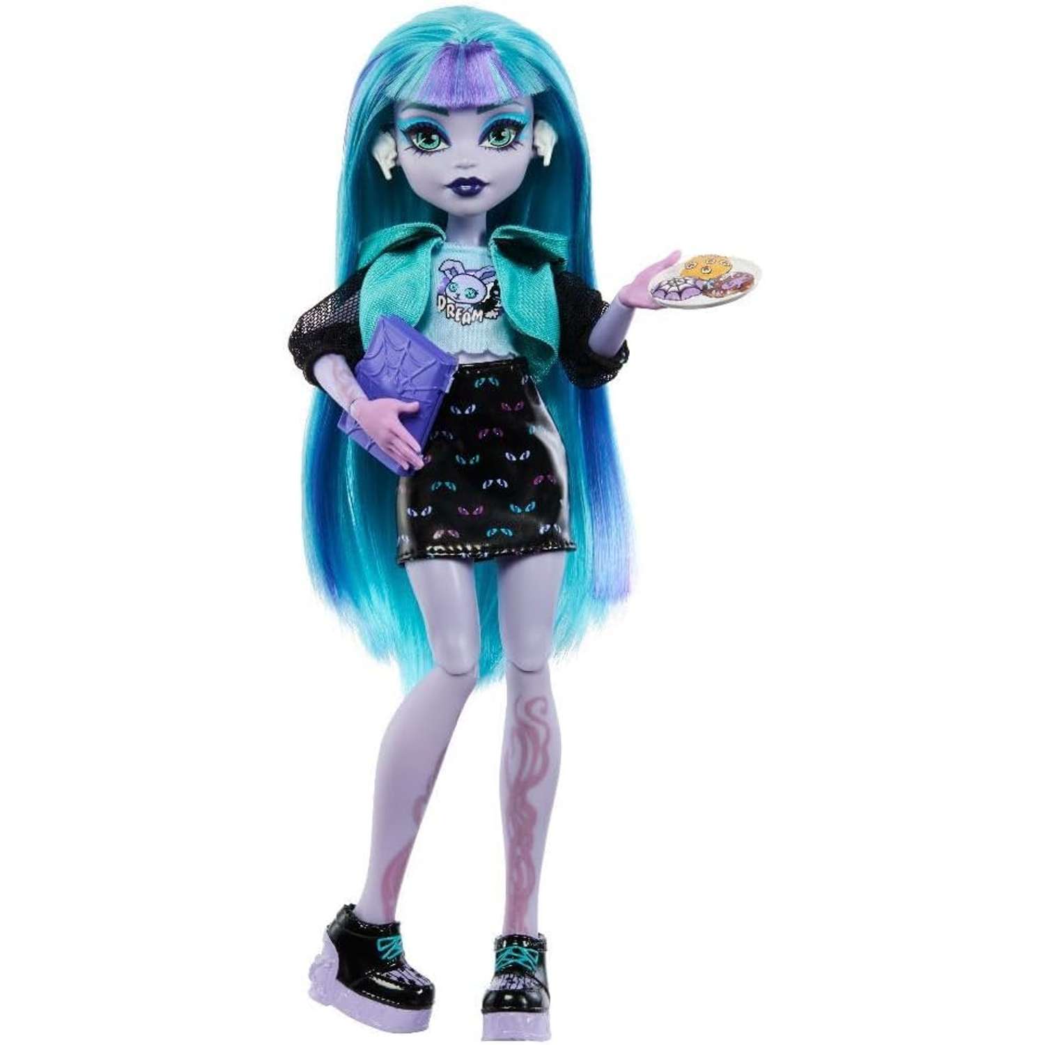 Набор игровой Monster High Шкаф с неоновыми секретами Twyla HNF82 HNF82 - фото 2