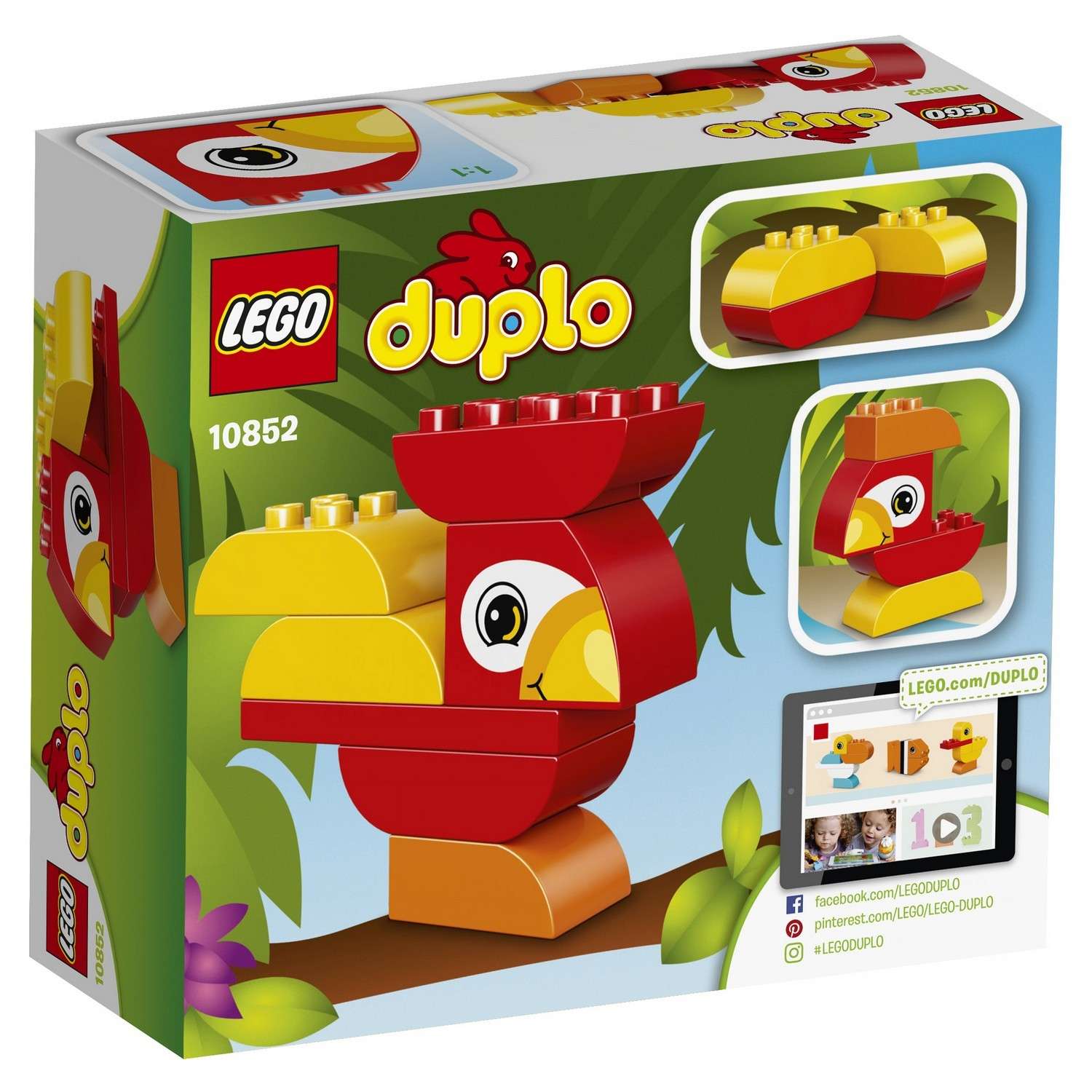 Конструктор LEGO DUPLO My First Моя первая птичка (10852) - фото 3