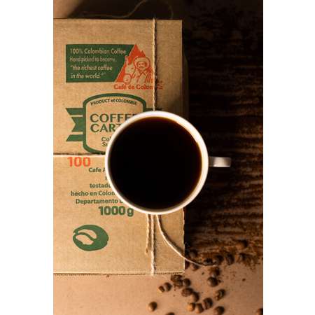 Кофе зерновой Coffee Cartel 1кг в коробе №100 Арабика 100%