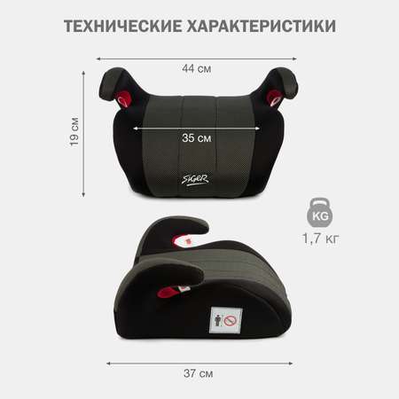 Автокресло SIGER Мякиш 3 (22-36 кг)