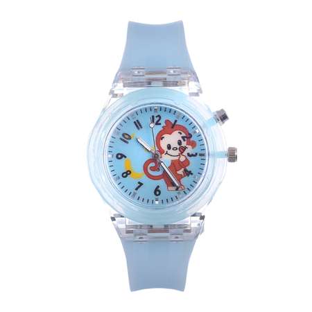 Часы Sima-Land наручные детские «Обезьянка» d-3.8 см ремешок силикон 23 см
