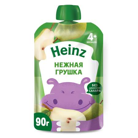 Пюре Heinz нежная груша 90г с 4месяцев