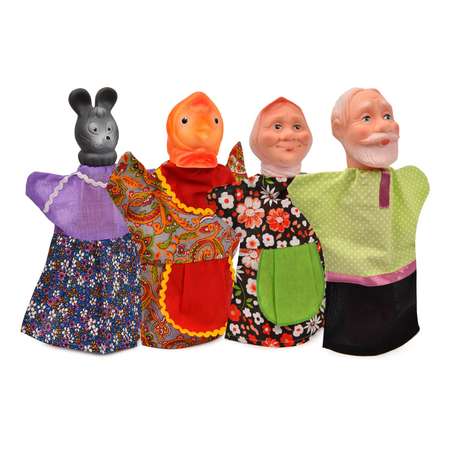 Кукольный театр Русский стиль Курочка Ряба 4 персонажей