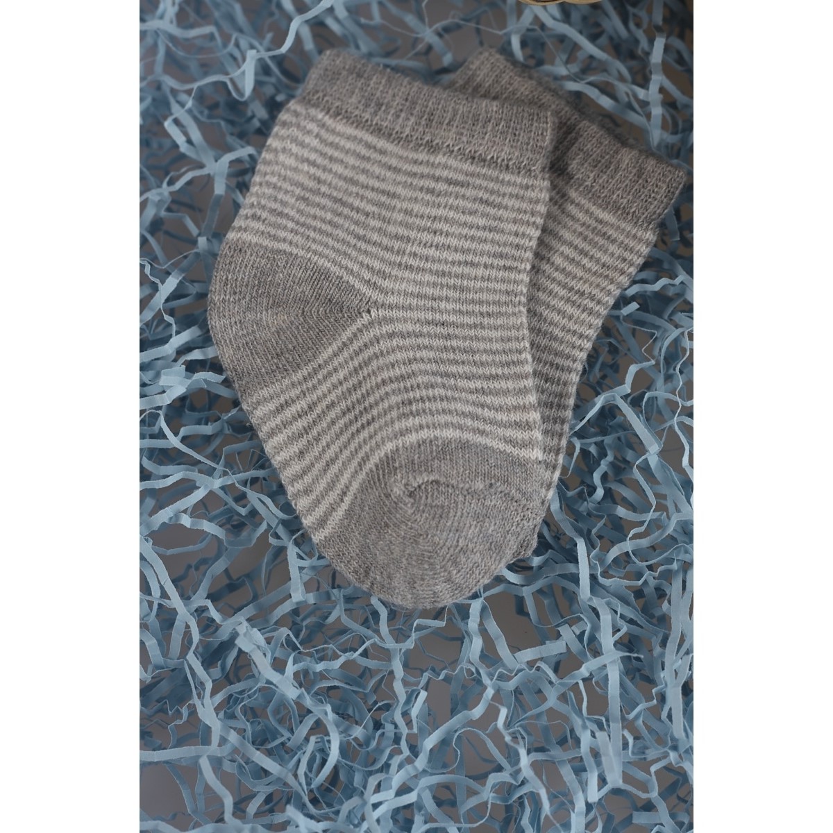 Носки 3 пары Olay Socks 02-MB0016-52/меланж/молочный/горох/полоска - фото 3