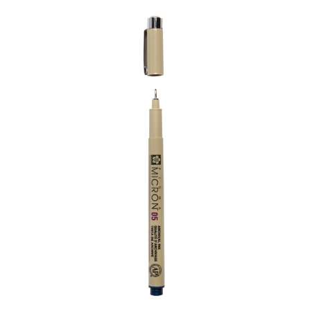 Ручка капиллярная Sakura Pigma Micron 05 цвет чернил: иссиня-черный