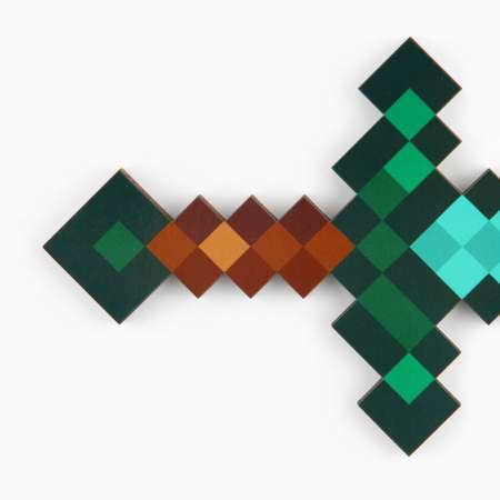 Набор детского оружия Sima-Land из трех предметов в стиле игры «Майнкрафт»