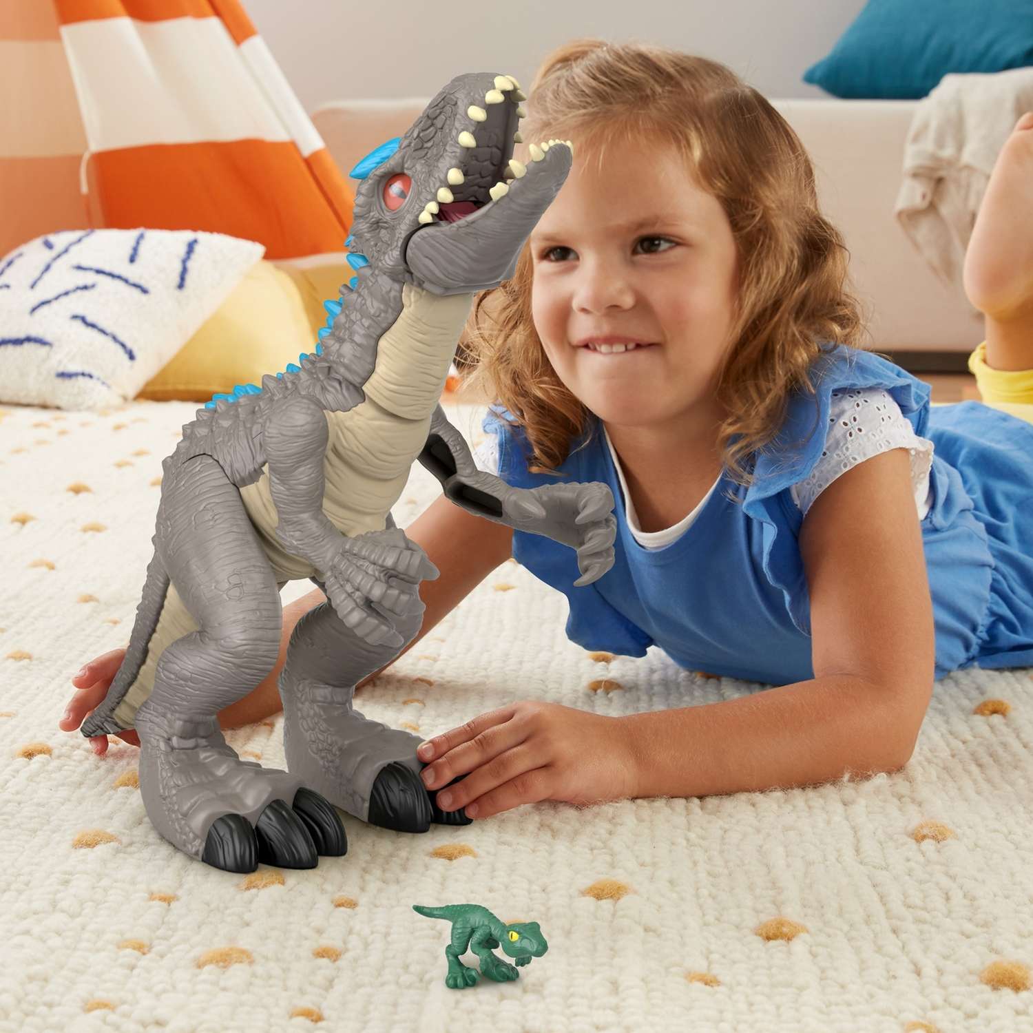 Фигурка IMAGINEXT Jurassic World Индоминус Рекс GMR16 - фото 15