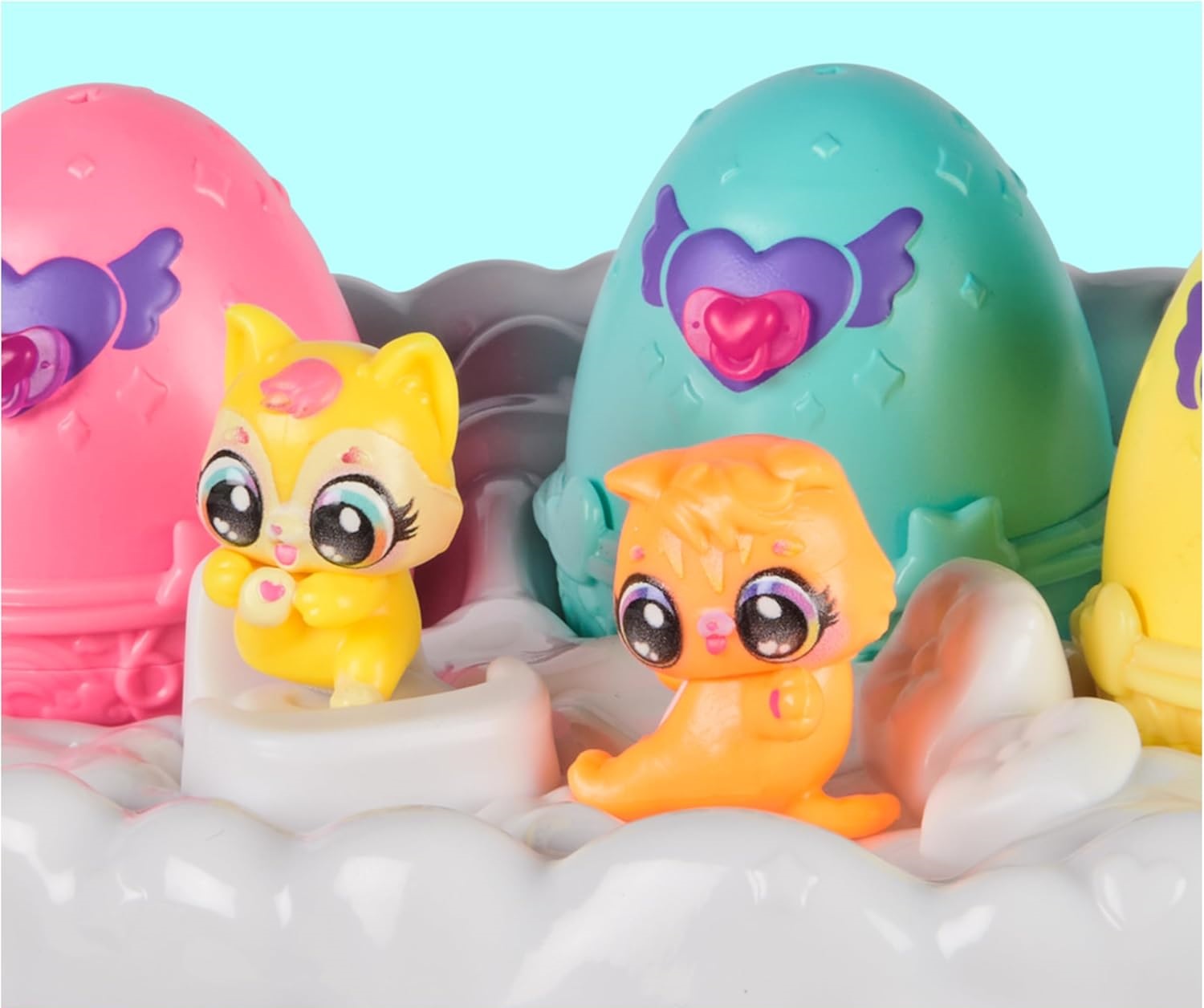 Игровой набор Hatchimals Неоновая Радужная Корзина - фото 6