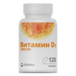 Биологически активная добавка Витатека Витамин Д3 2000МЕ 450мг*120капсул