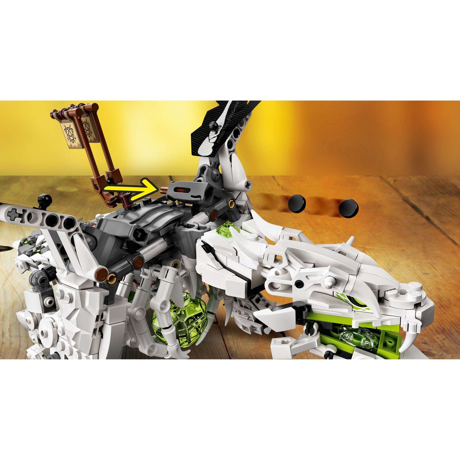 Конструктор LEGO Ninjago Дракон чародея-скелета 71721 - фото 13