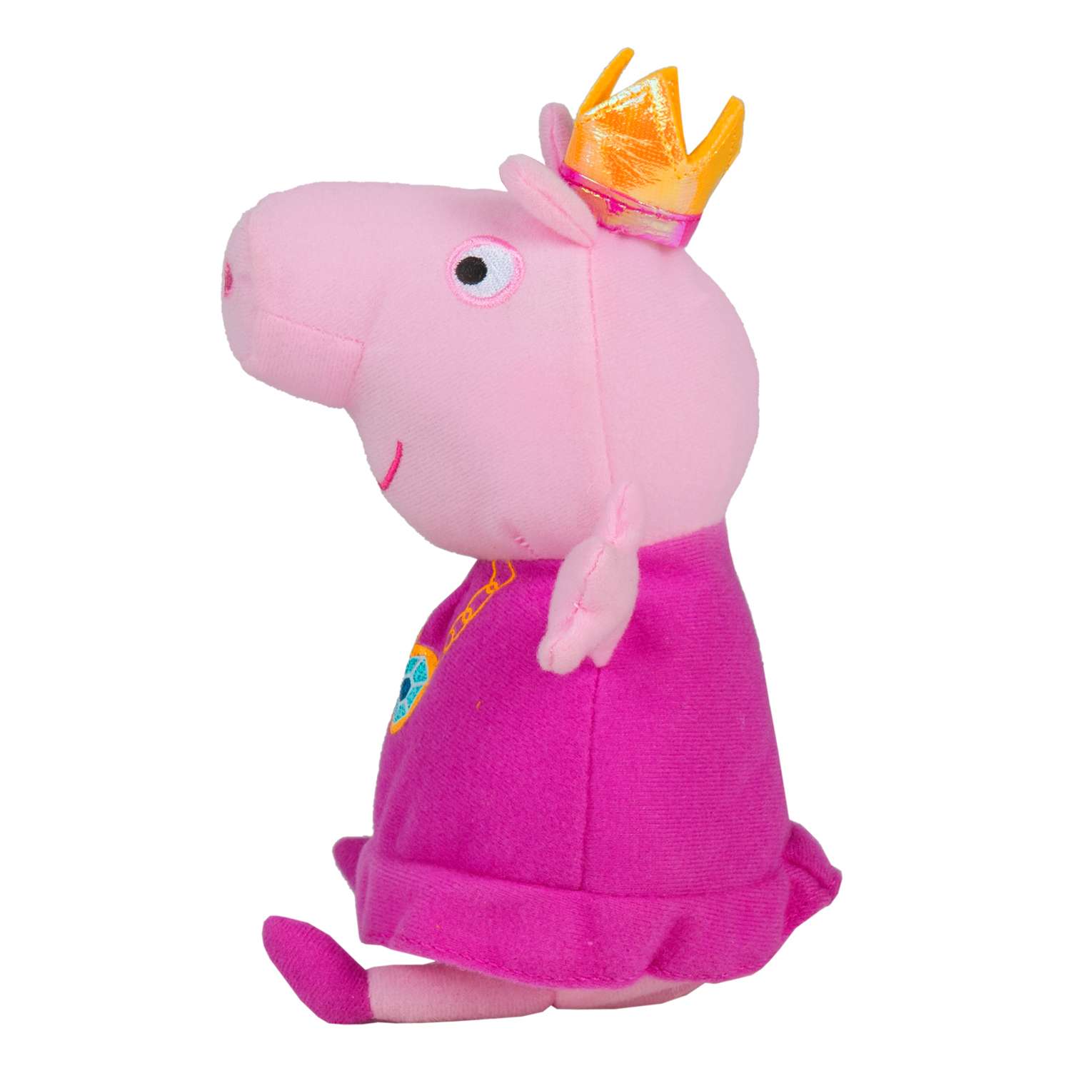 Игрушка мягкая Свинка Пеппа Pig Пеппа принцесса 31151 - фото 5