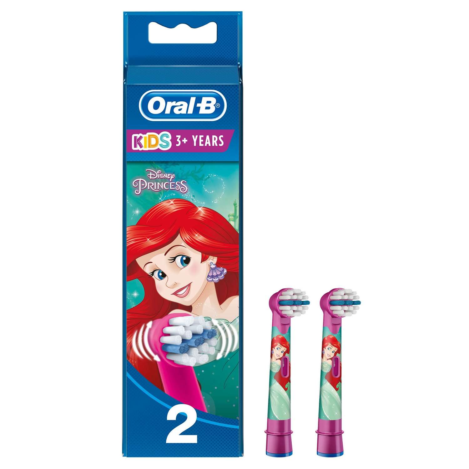 Насадки для электрических зубных щеток Oral-B Принцессы 2шт - фото 4