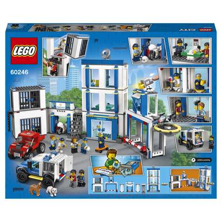 Конструктор LEGO City Police Полицейский участок 60246