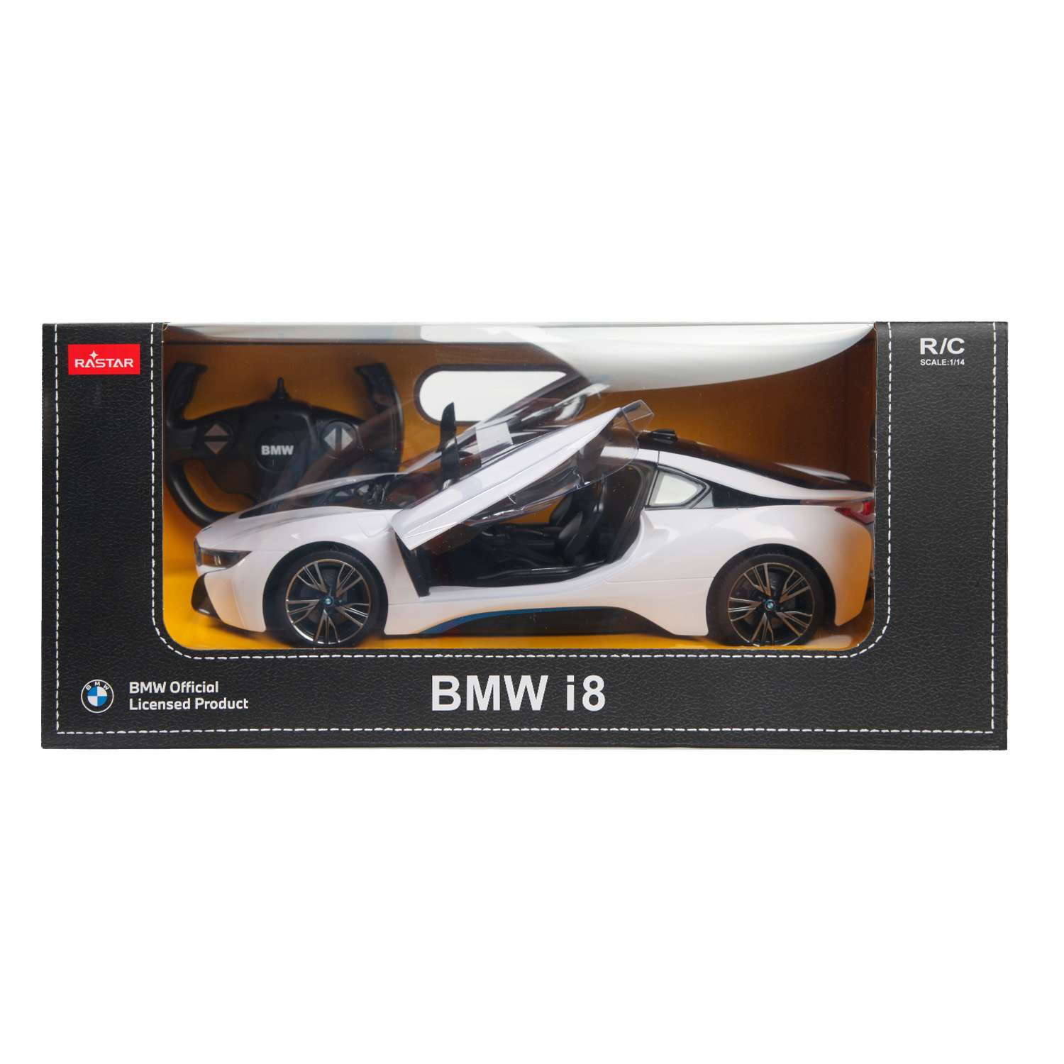 Машина Rastar РУ 1:14 BMW i8 Белая 71010 - фото 2