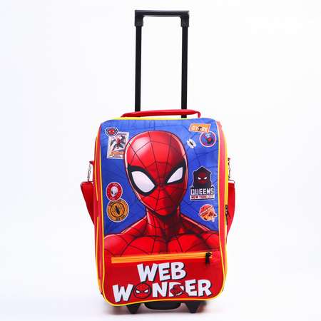Чемодан MARVEL детский «Человек-паук»‎ 32 x 23 x 42 см отдел на молнии н/карман MARVEL