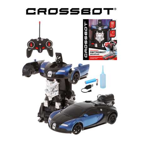 Машина на пульте управления CROSSBOT трансформер Astrobot Осирис пар с подсветкой