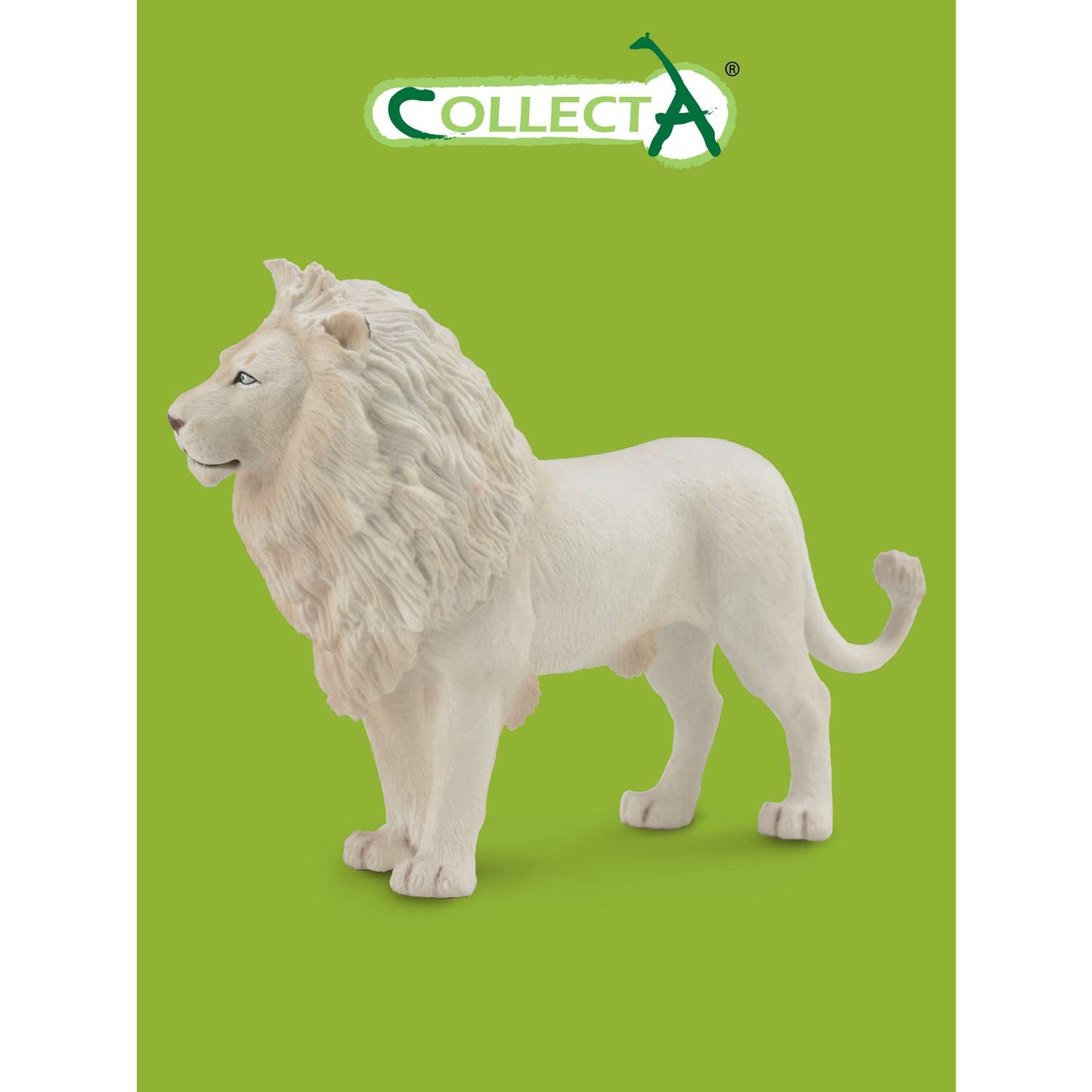 Фигурка животного Collecta Лев белый - фото 1