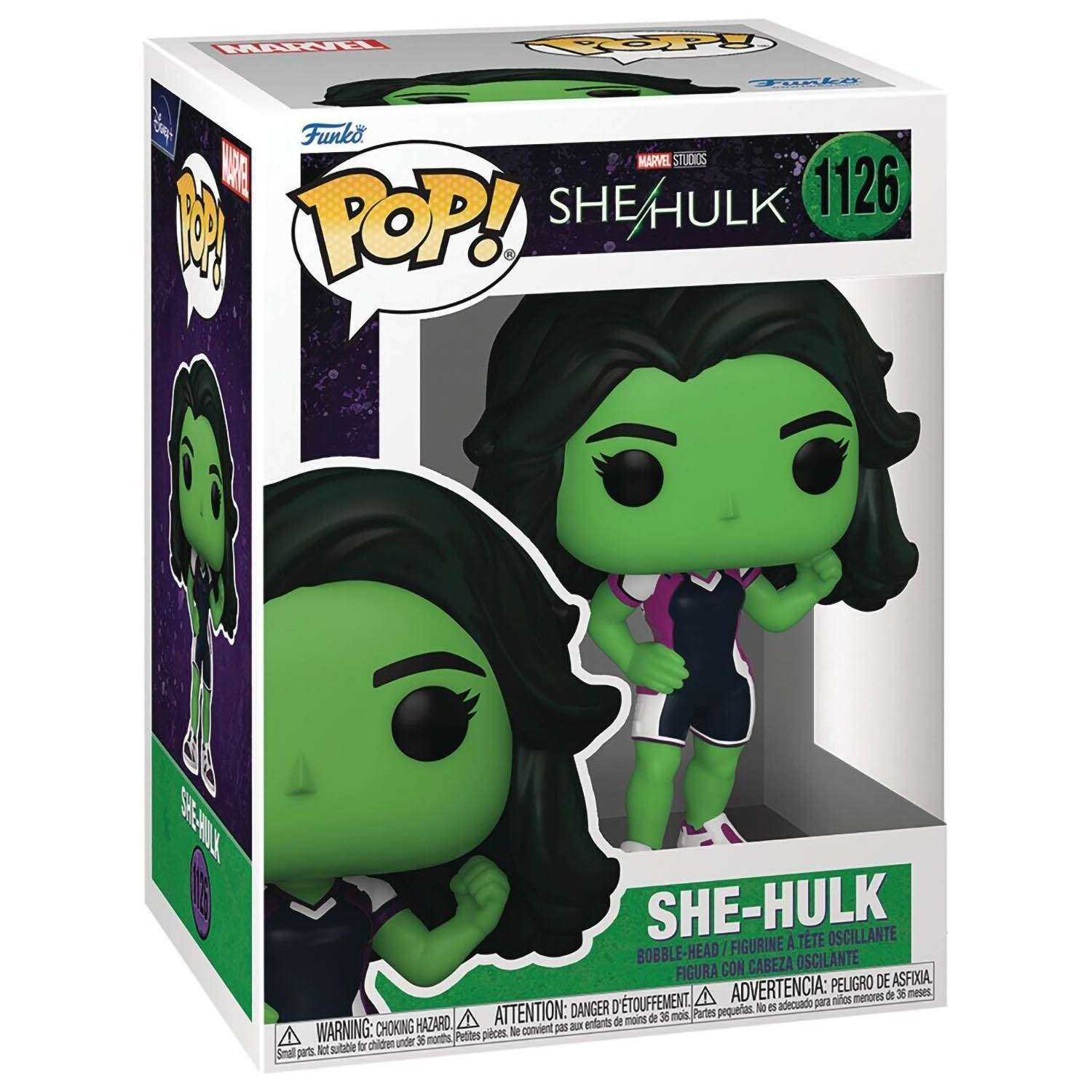 Фигурка Funko POP! Bobble Marvel She-Hulk She-Hulk (1126) 64196 - фото 2