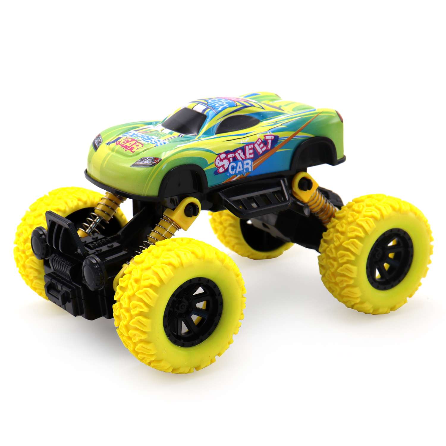 Машинка Funky Toys с желтыми колесами FT8489-5 FT8489-5 - фото 1