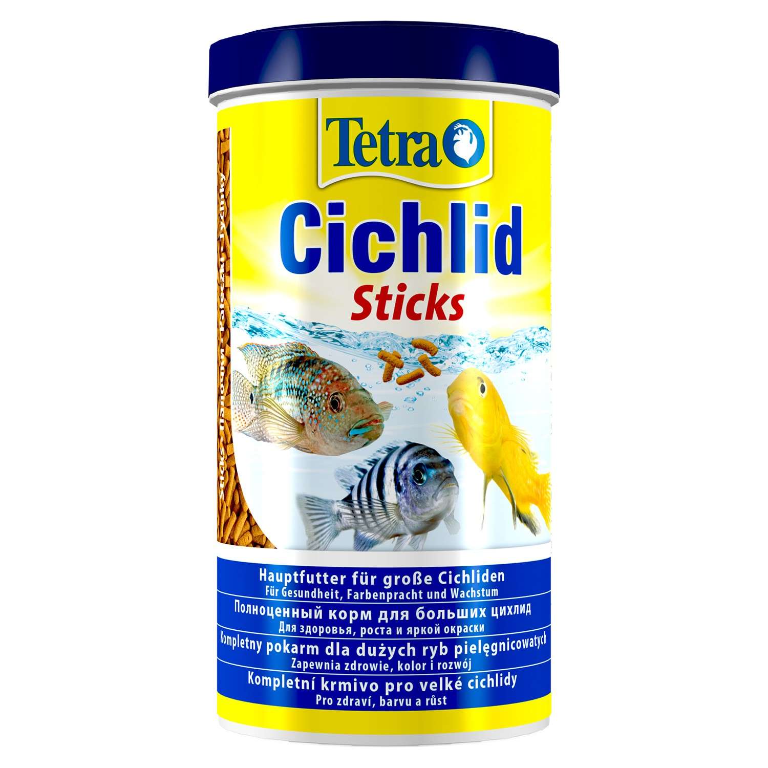 Корм для рыб Tetra 1л Cichlid Sticks для всех видов цихлид в палочках - фото 1