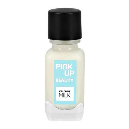 Средство для укрепления ногтей Pink Up calcium milk восстанавливающее с молочными протеинами 11 мл