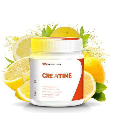 Специализированный пищевой продукт PUREPROTEIN Креатин лимон 200г