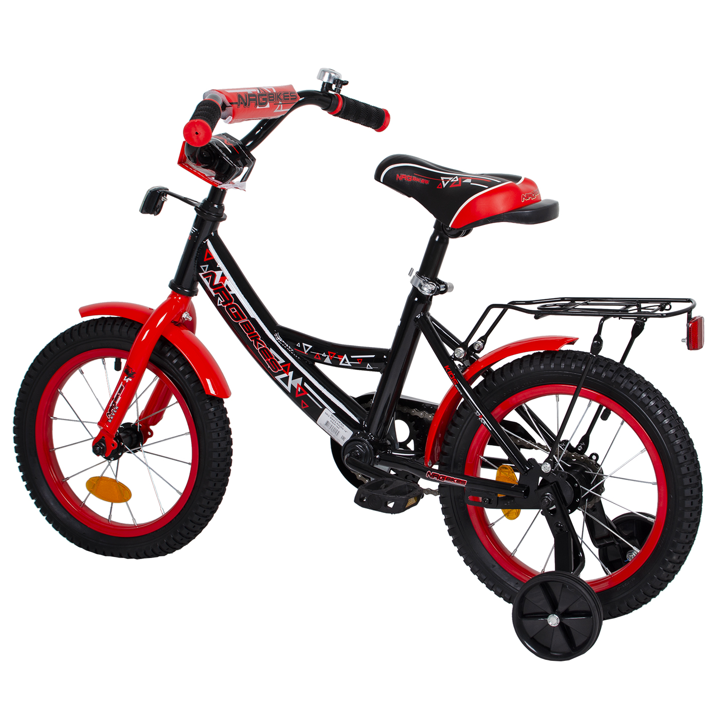 Велосипед NRG BIKES RAVОN 14 black-red - фото 16