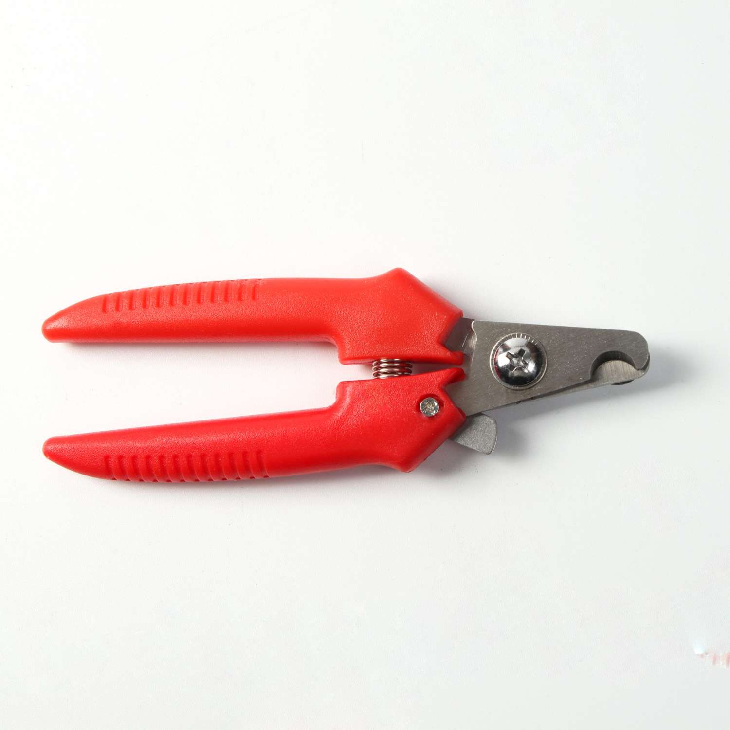 Когтерез Пижон боковой малый с прямыми ручками отверстие 9 мм красный - фото 4