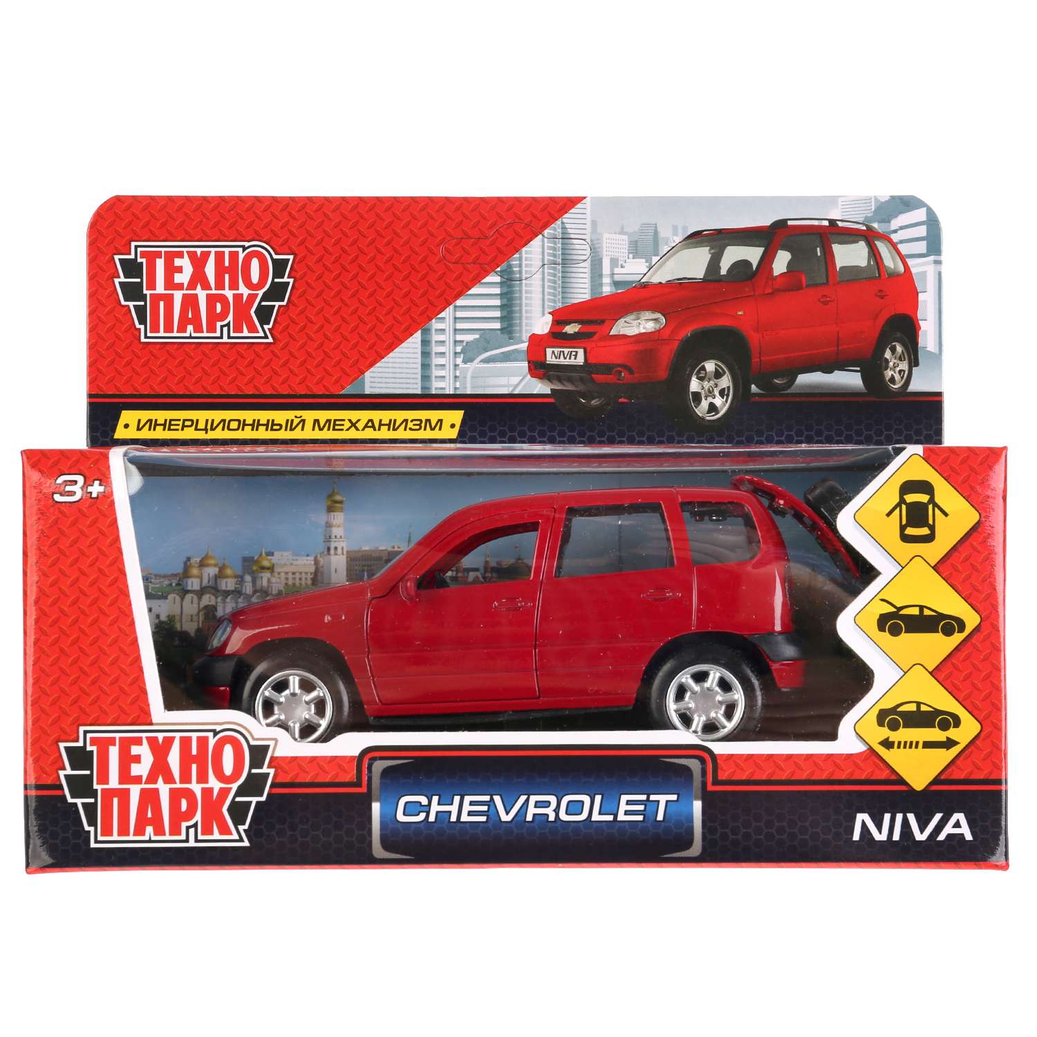 Машина Технопарк Chevrolet Niva инерционная 273067 273067 - фото 2