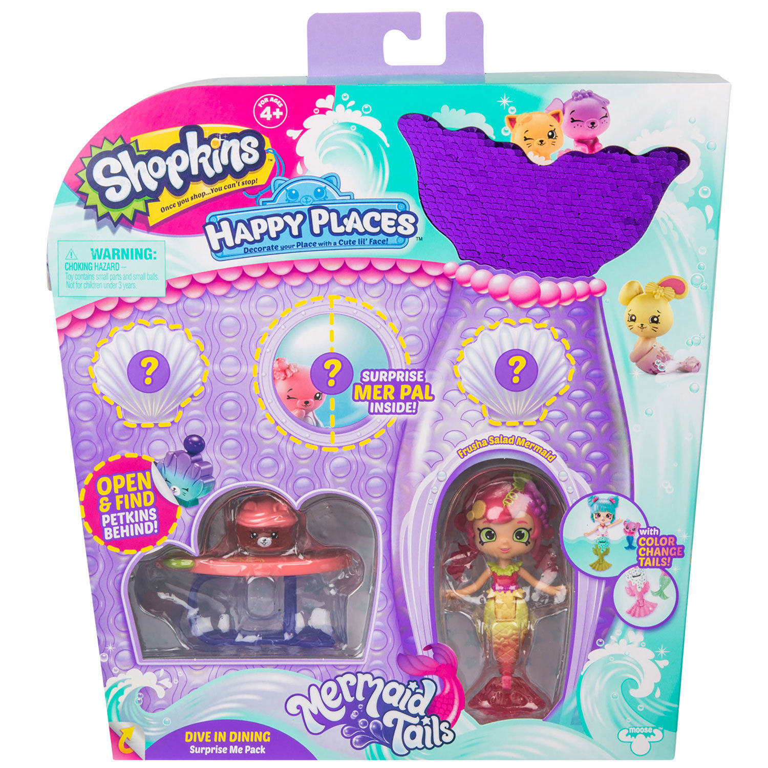 Набор Happy Places Shopkins Столовая Кулинарное погружение в непрозрачной упаковке (Сюрприз) 57393 - фото 1