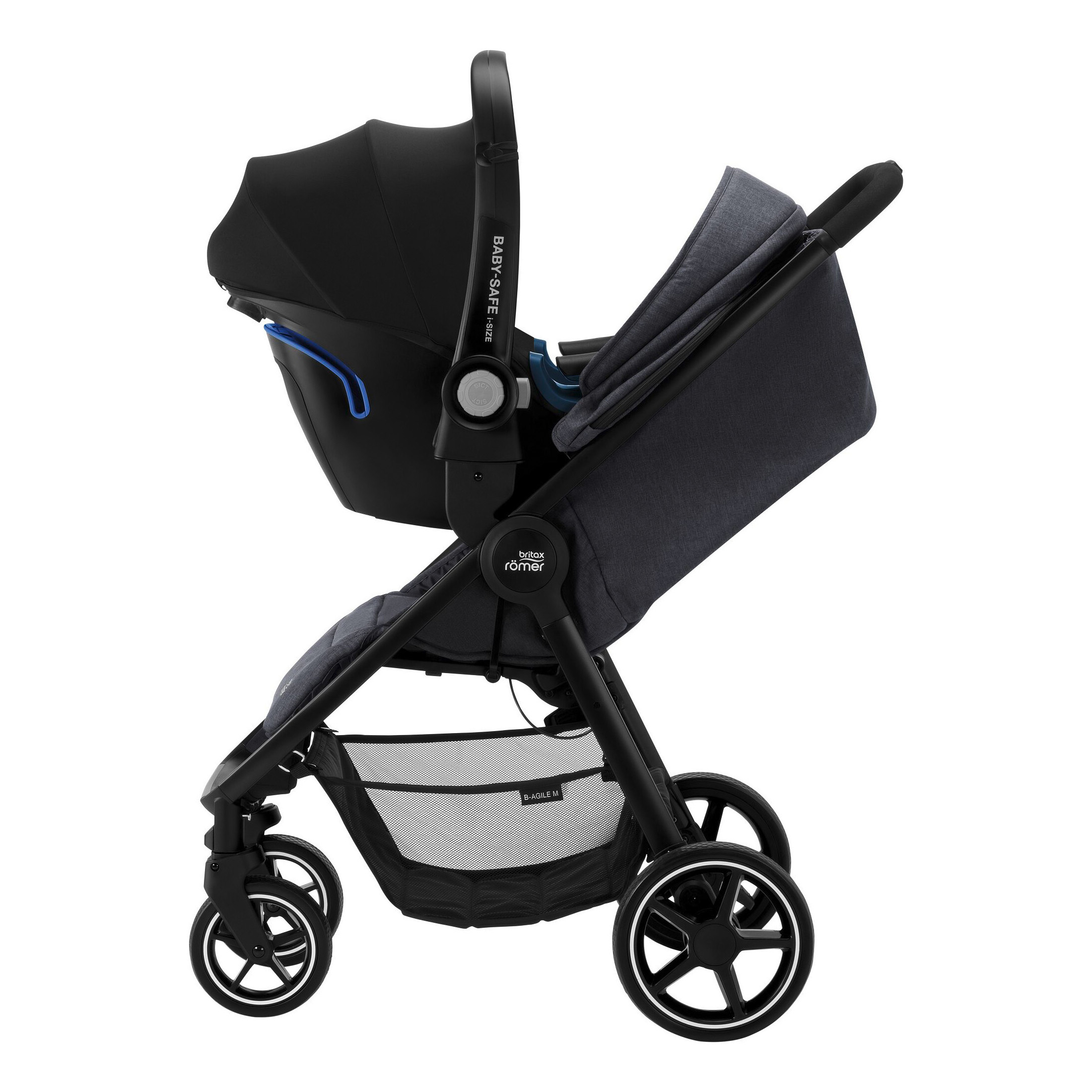 Коляска Britax Roemer B-Agile M Black Shadow - фото 14