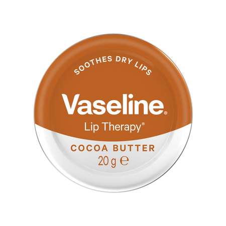 Бальзам для губ Vaseline масло какао 20г