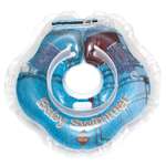 Круг для купания BabySwimmer на шею 0-24месяцев Джинса