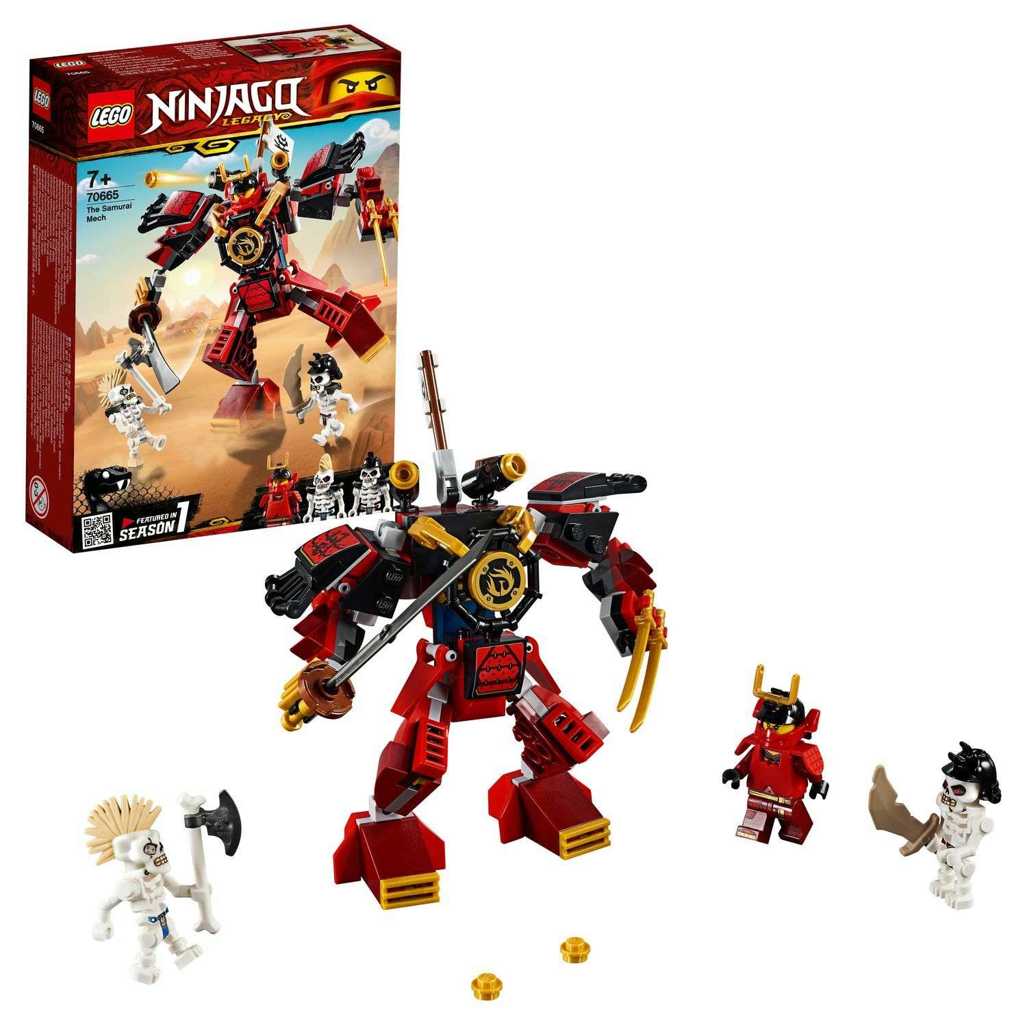 Конструктор LEGO Ninjago Робот-самурай 70665 - фото 1