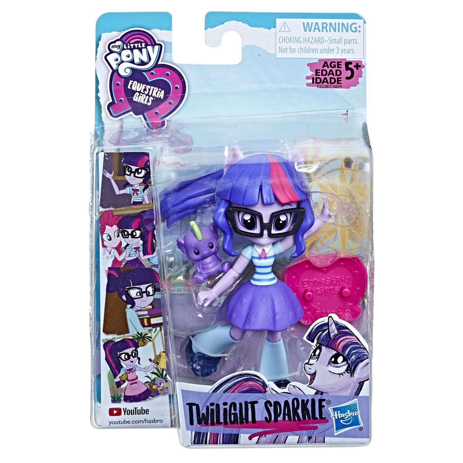 Мини-кукла MLP Equestria Girls Искорка (E2228) C0839EU4 - фото 2