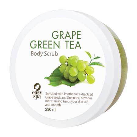 Скраб для тела EASY SPA Grape and GreenTea 230 мл