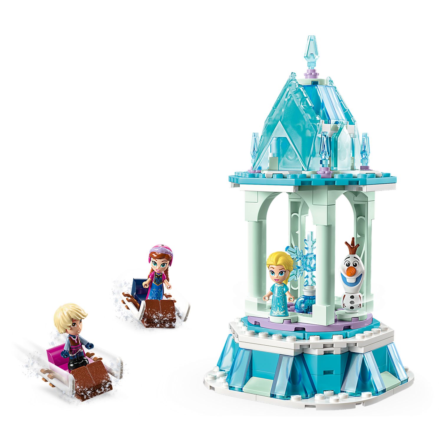 Конструктор LEGO Princesses Anna and Elsas Magical Carousel 43218 - фото 3