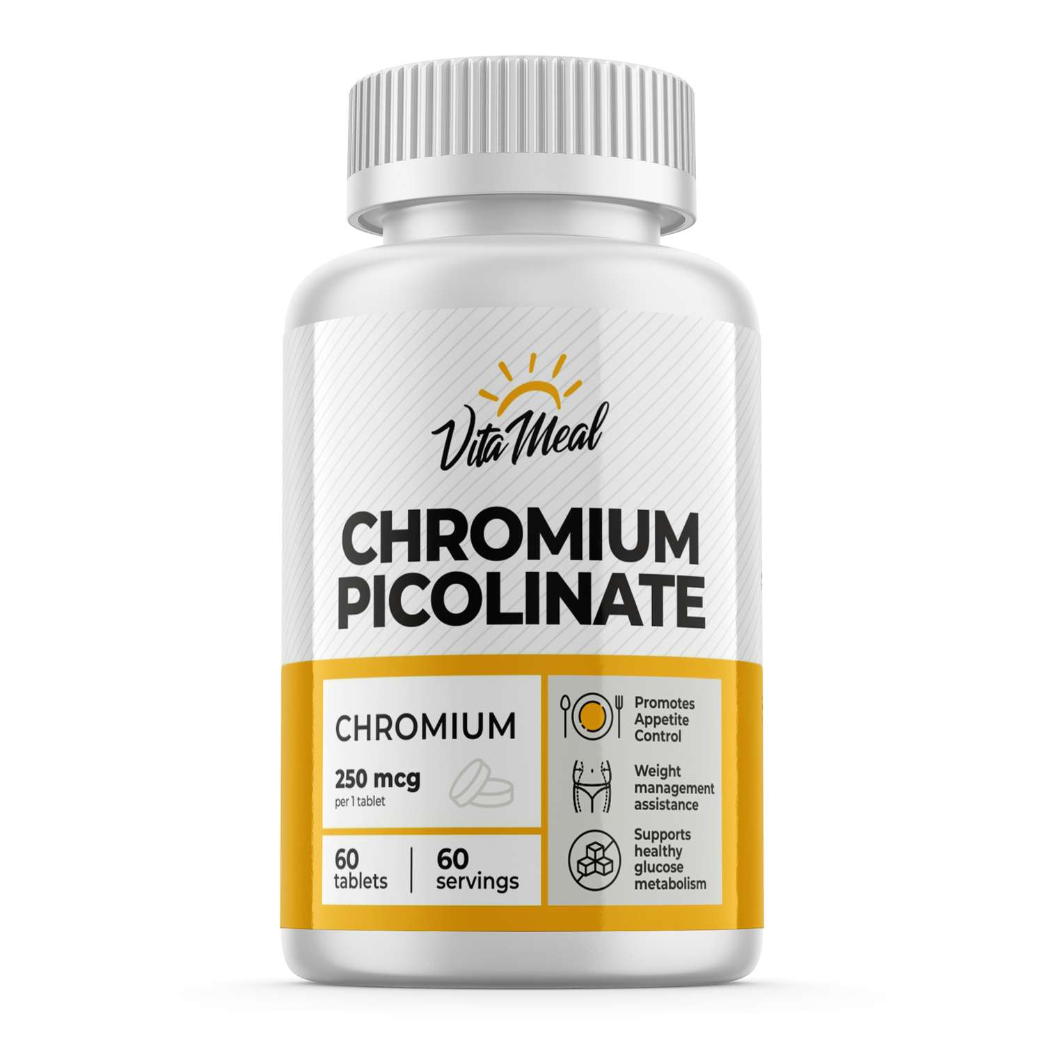 Комплексная пищевая добавка VitaMeal Пиколинат хрома 60 таблеток - фото 1