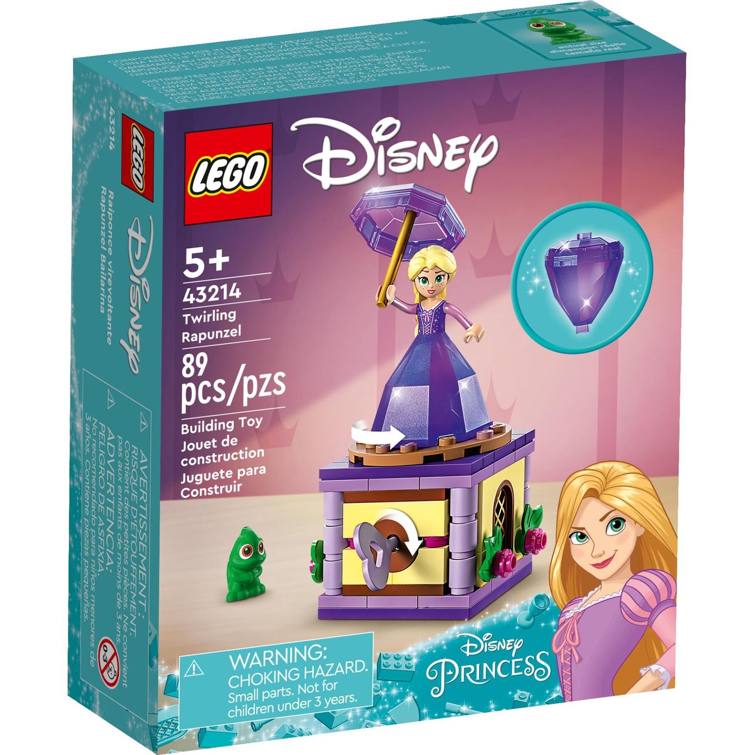 Конструктор Lego Disney Princess 43214 Вращающаяся Рапунцель