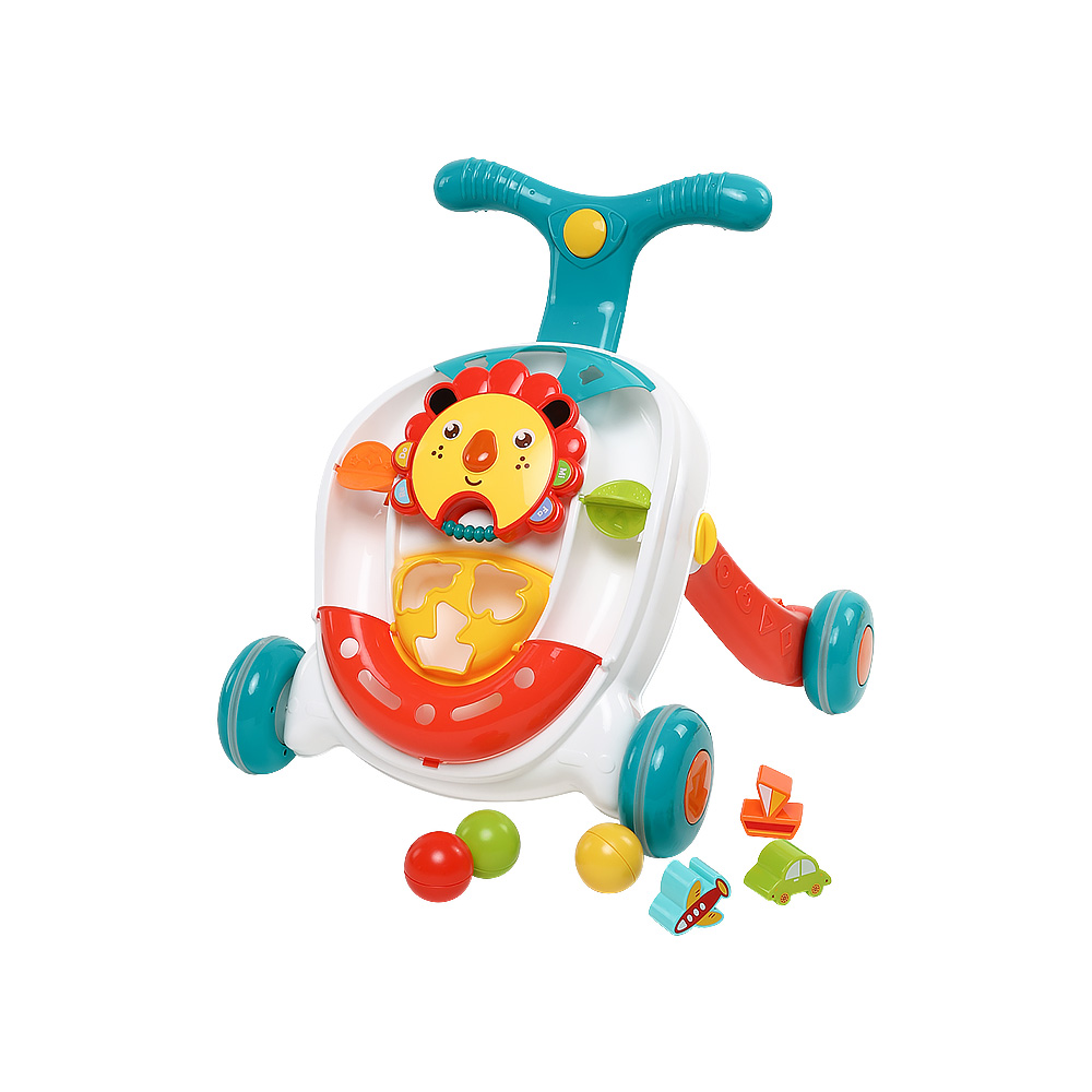 Развивающий детский центр EVERFLO Rolling Balls Lion HS0474722 - фото 1